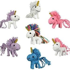 Cute Unicorn String Dolls - Set of 10 Small String Dolls and Danglers
